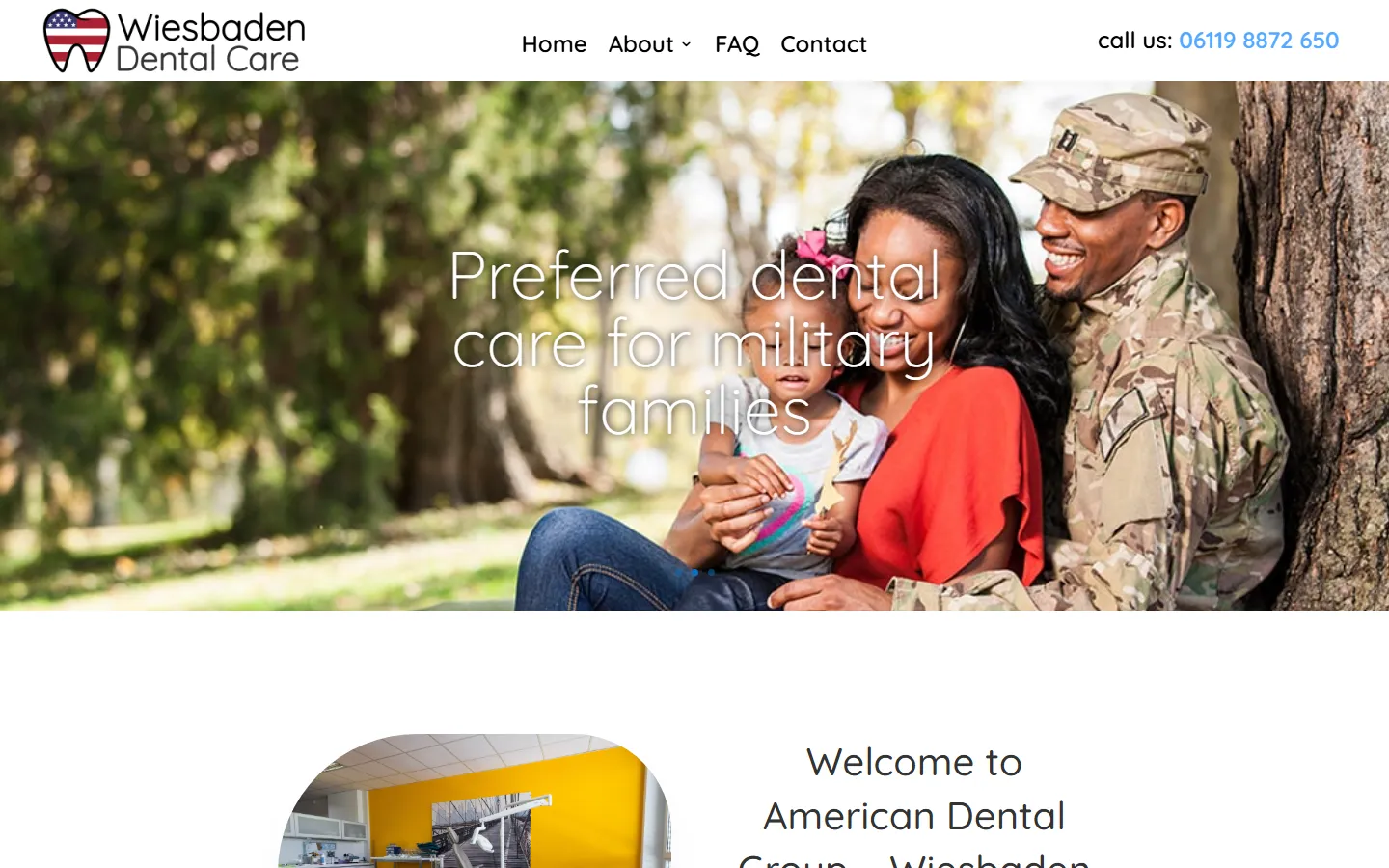 Startseite von Wiesbaden Dental Care